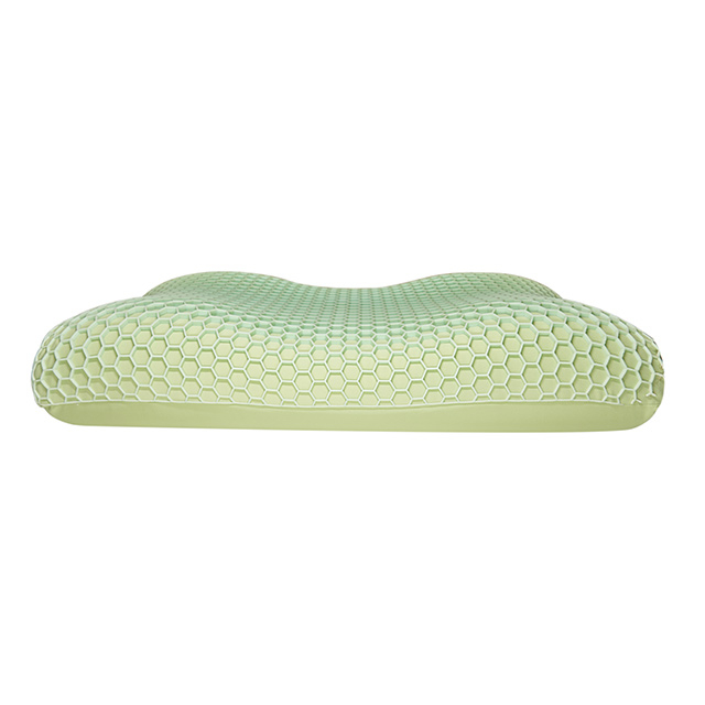 TPE Planets Purple Harmony Kissen zum Schlafen, unterstützendes, elastisches Sechskantgitter mit 100 % weichem Memory-Schaum-Kissenkern, entlastet